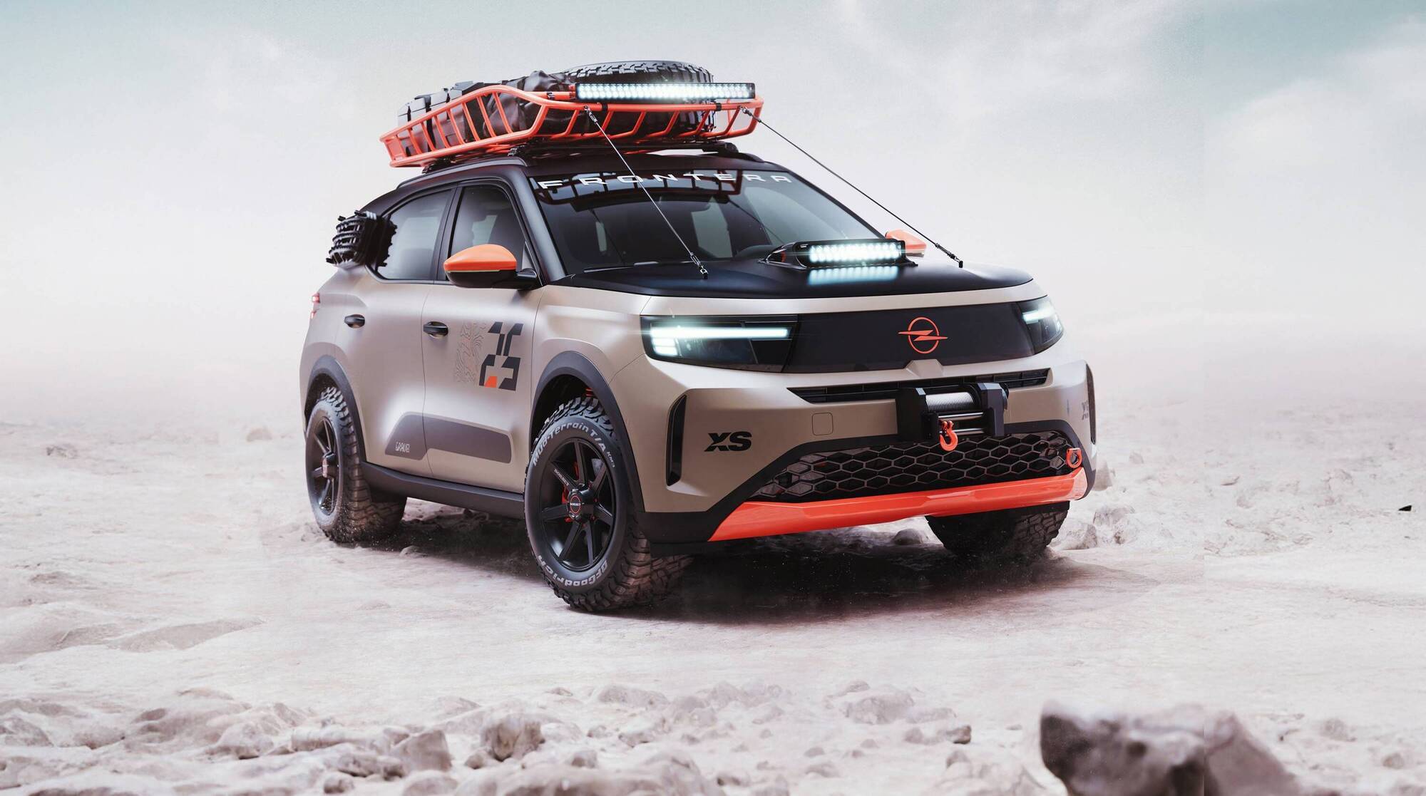 Opel Unveils Adventurous Frontera Gravel SUV Show Car