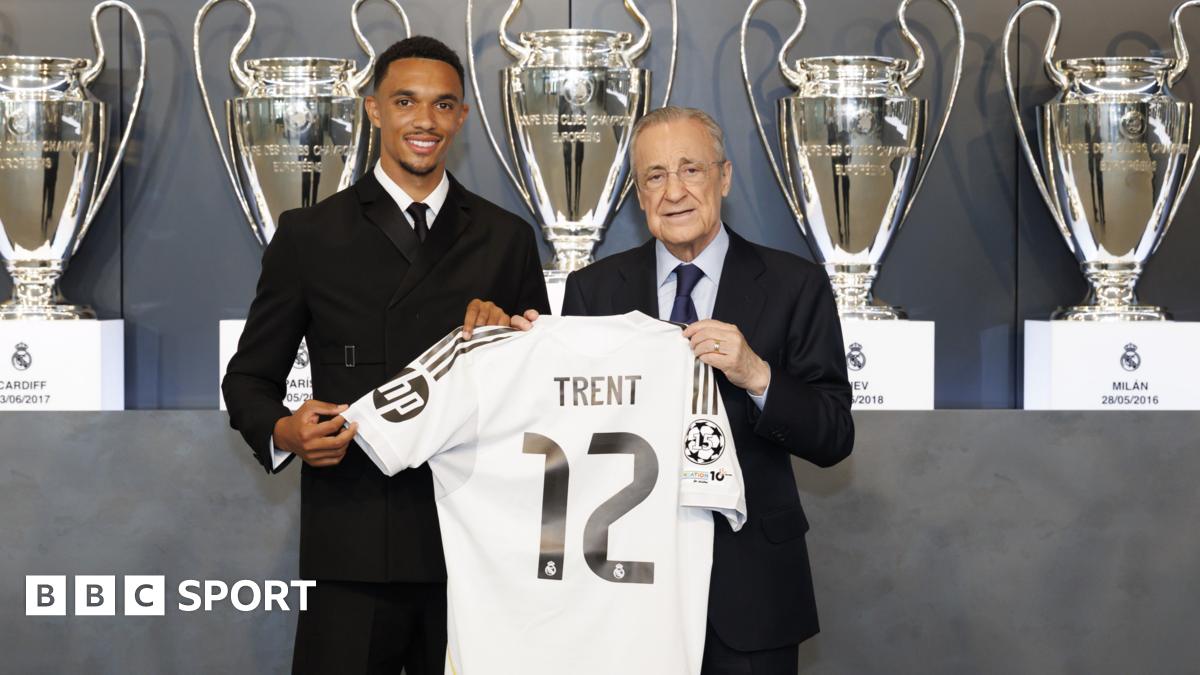 Trent Alexander-Arnold Officially Presented as a Real Madrid Player