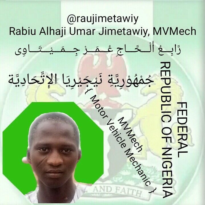 WAJIBI NE KOWANNE BALIGI KO BALIGA SU SAN BANBANCI TSAKANIN WADANNAN – Rabiu Alhaji Umar Jimetawiy, MVMech