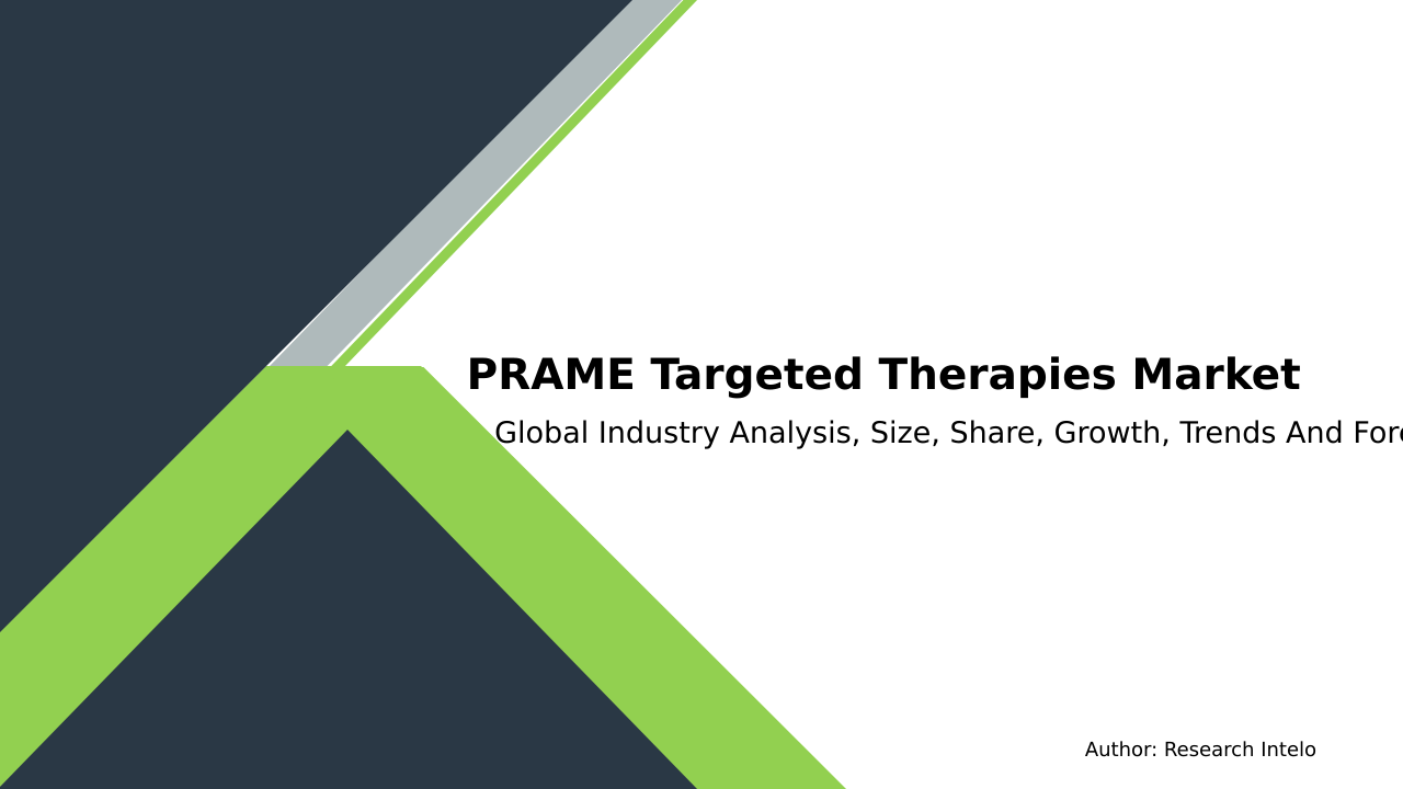 PRAME Targeted Therapies Market Research Report 2033