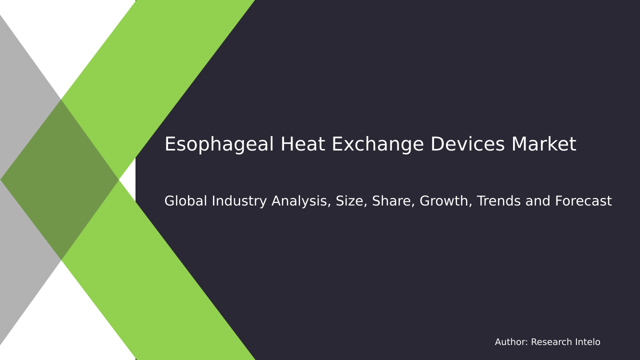 Esophageal Heat Exchange Devices Market Research Report 2033