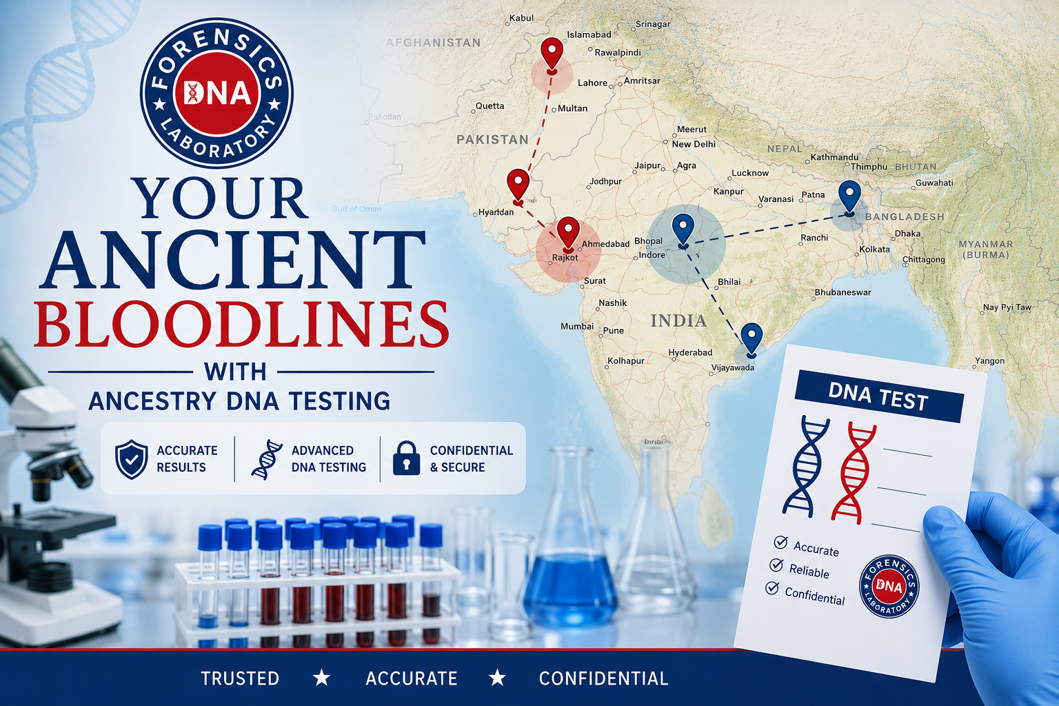 Uncover Your Ancient Bloodlines with Ancestry DNA Testing – DNA Forensics Laboratory Pvt. Ltd.