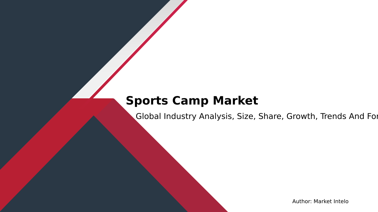 Sports Camp Market Research Report 2033