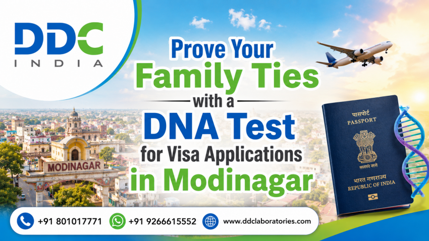 Prove Your Family Ties with a DNA Test for Visa Applications in Modinagar | daddycow.com