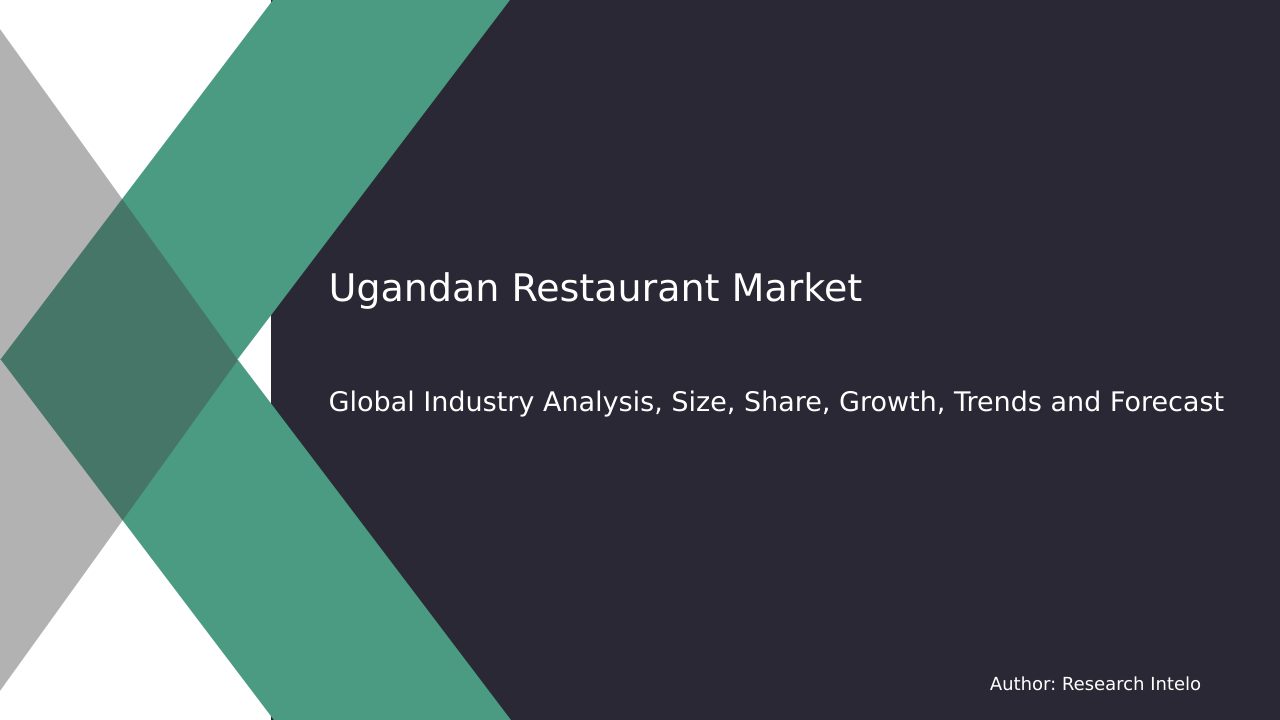 Ugandan Restaurant Market Research Report 2033