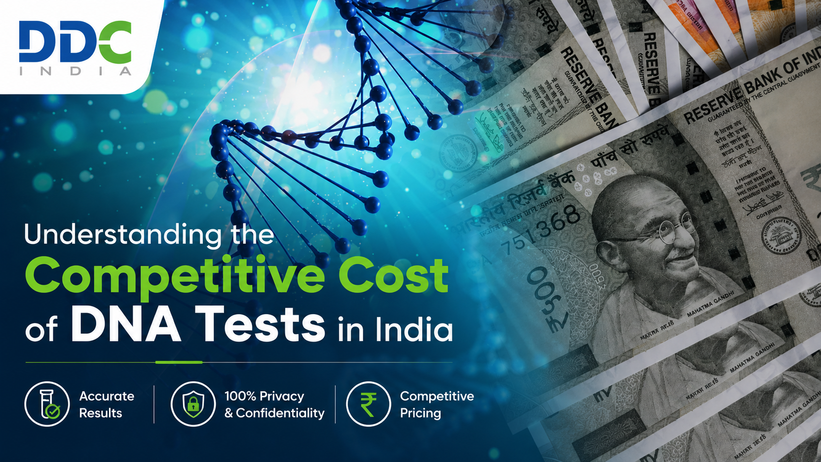 Understanding the Competitive Cost of DNA Tests in India – DDC Laboratories India