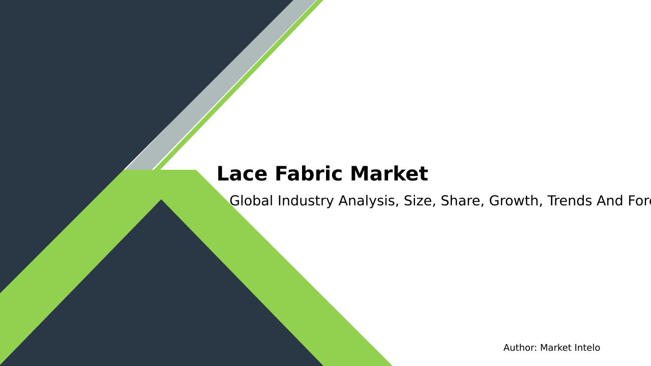 Lace Fabric Market Research Report 2033
