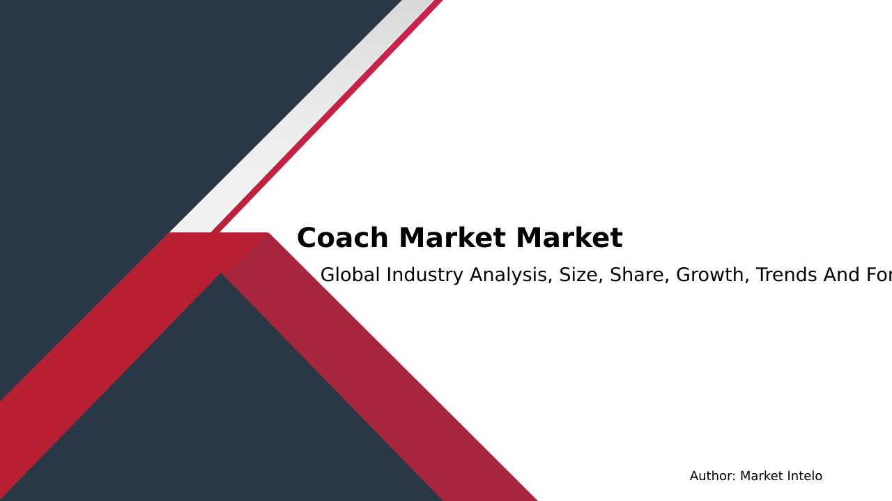 Coach Market Research Report 2033