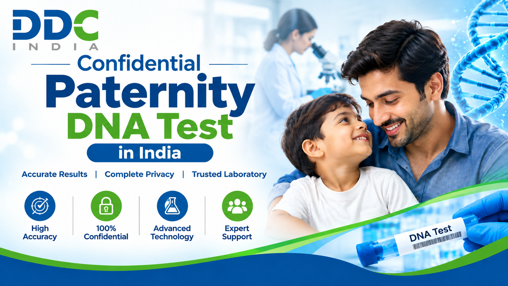 Confidential Paternity DNA Test in India: Get Private Answers Without Involving Everyone – DDC Laboratories India