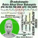Rabiu Alhaji Umar Babangida BPM PAA PAN PHM MVM profile picture