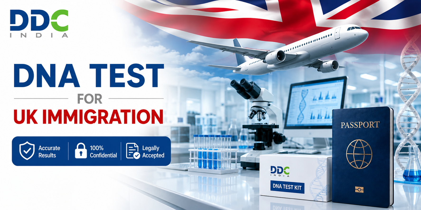DNA Test for UK Immigration: Prove Your Family Ties for a Sponsored Visa – DDC Laboratories India