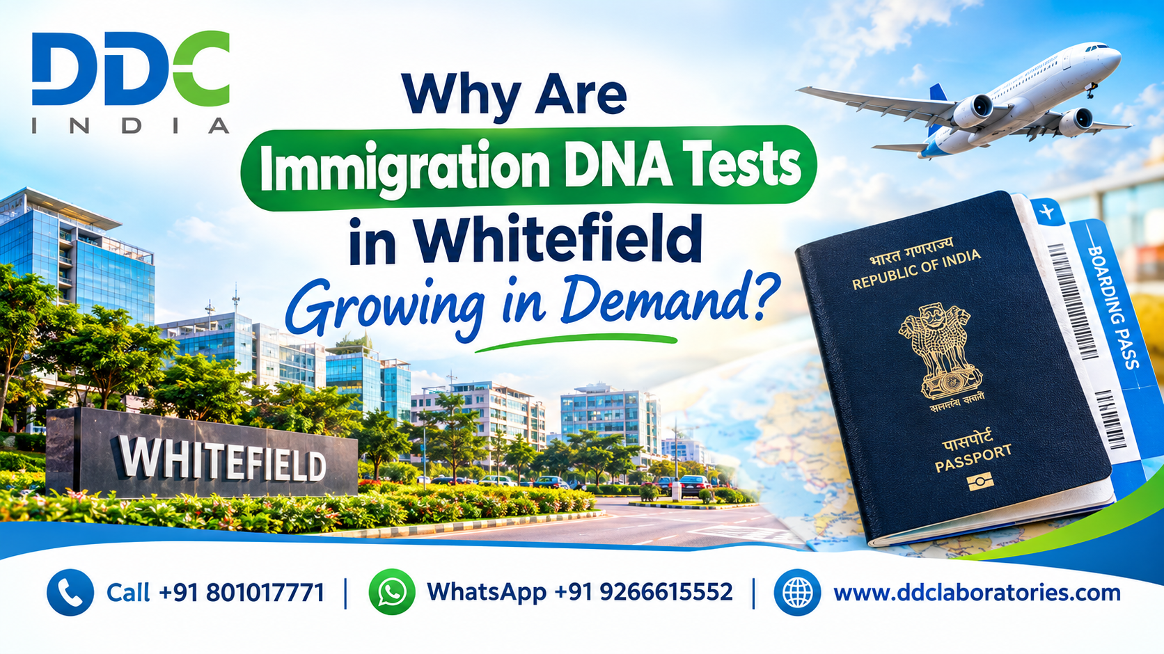Why Are Immigration DNA Tests in Whitefield Growing in Demand? – DDC Laboratories India