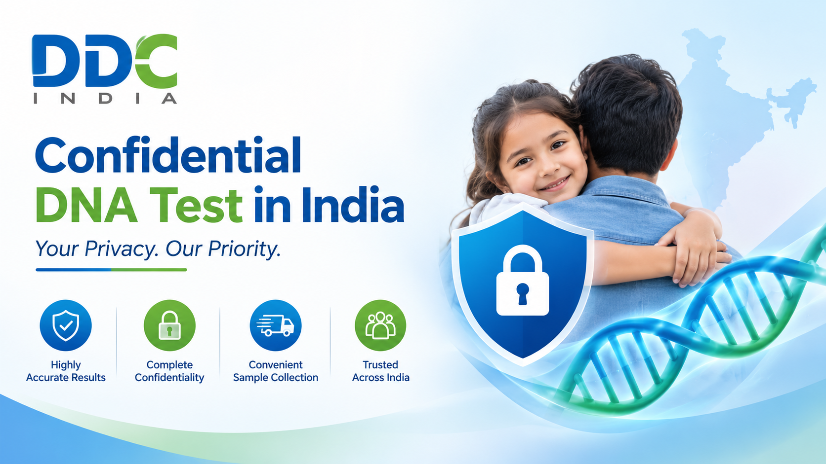 Confidential DNA Test in India: Paternity Confirmation with Privacy – DDC Laboratories India